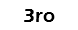 3ro